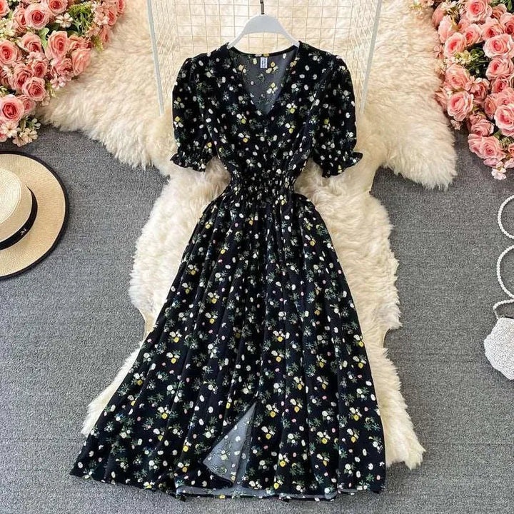 Levoire | Robe femme à manches courtes Gris marine Une taille