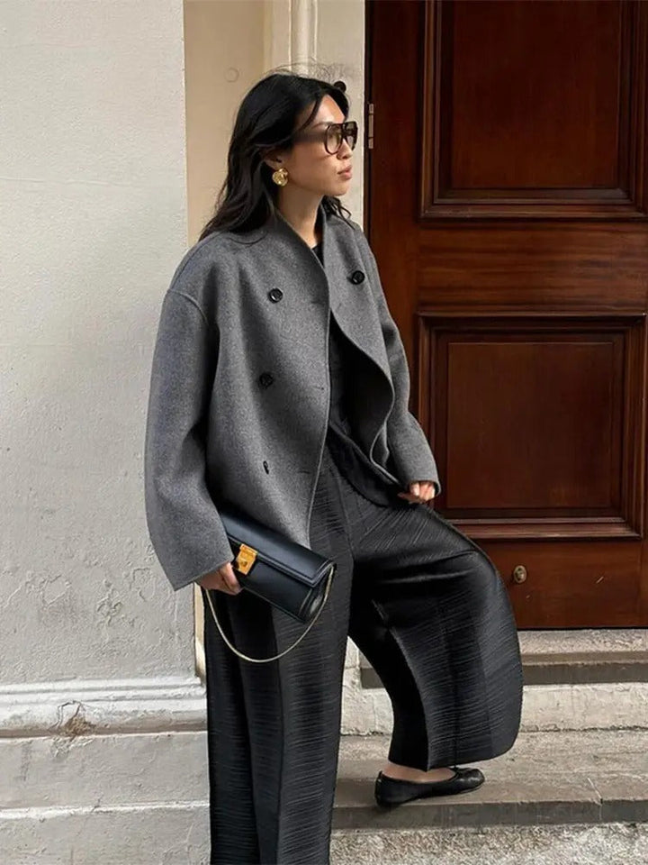 Levoire | Chauffant Manteau En Vert Gren