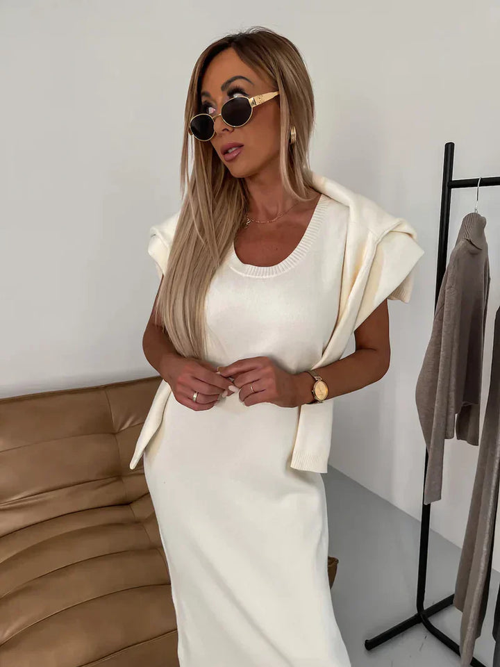 Levoire | Robe Stretch Avec Un Tricot Approprié
