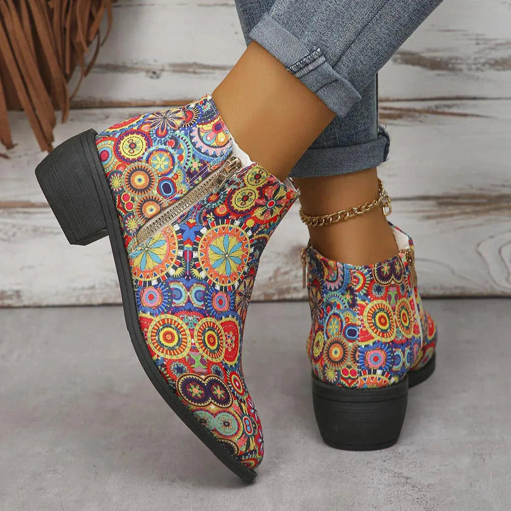 Levoire | Bottes courtes femmes - Style Boho Chic pour toutes les occasions !