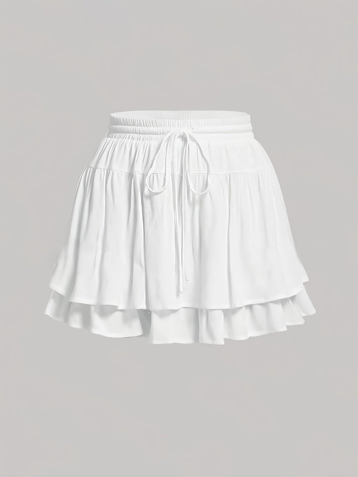 Levoire | Taille Haute Vie A-Ligne Mini-Jupe