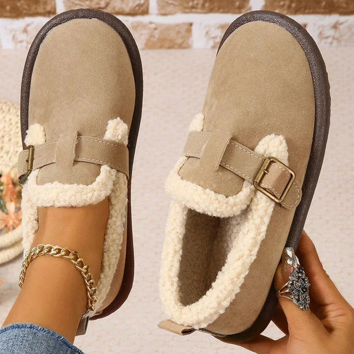 Levoire | Luxe Chaussures Douillettées Avec Boucle Pour Femmes