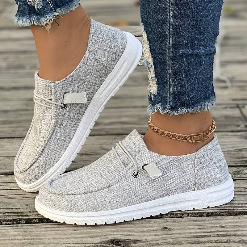 Levoire | Sneaker En Tissu gris clair