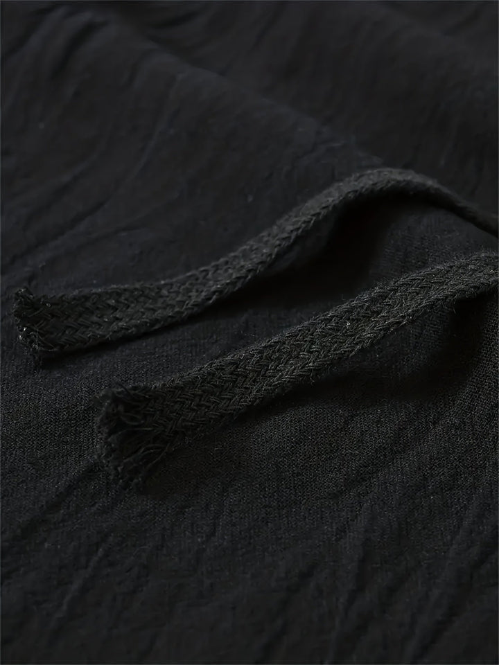 Levoire | Pantalon En Coton Respirant Pour Hommes Avec Cordon