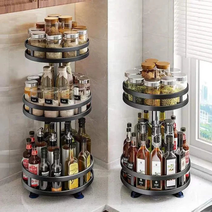 Levoire | Étagère de rangement pivotante à 360° Boeuf