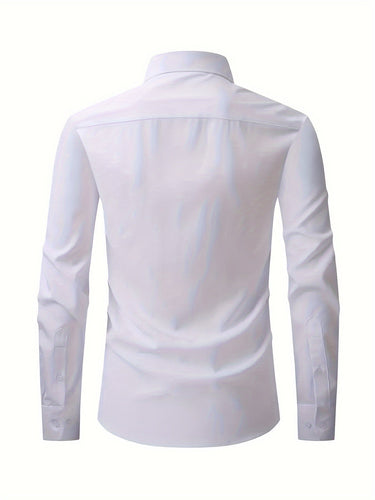 Levoire | Chemise Pour Homme Unie Avec Col Retourné