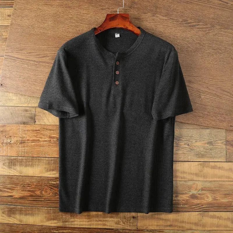 Levoire | T-shirt à manches courtes pour hommes Gris foncé