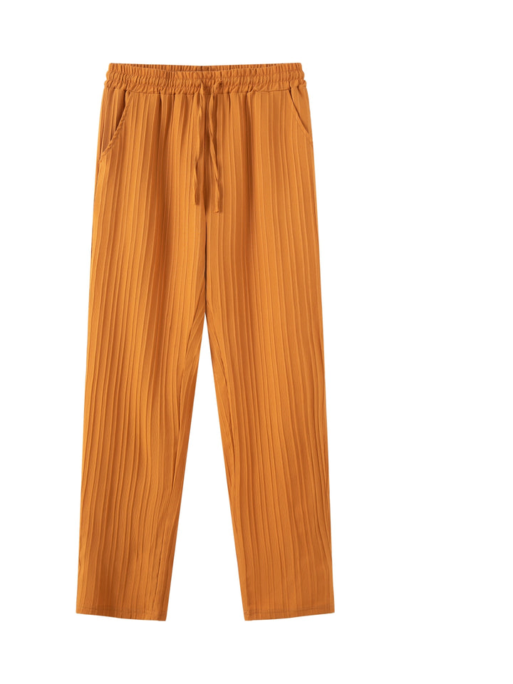 Levoire | T-Shirt À Manches Longues Unicolore Et Pantalons De Survêtement