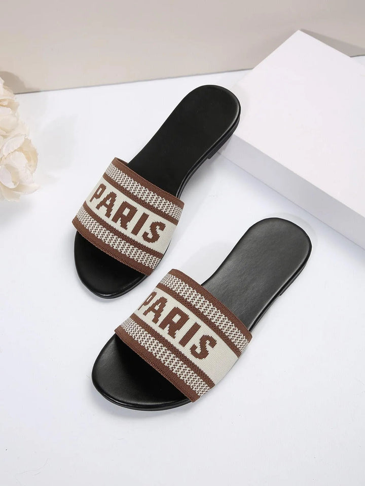 Levoire | Bottes d'été plates à bout rond Brun clair