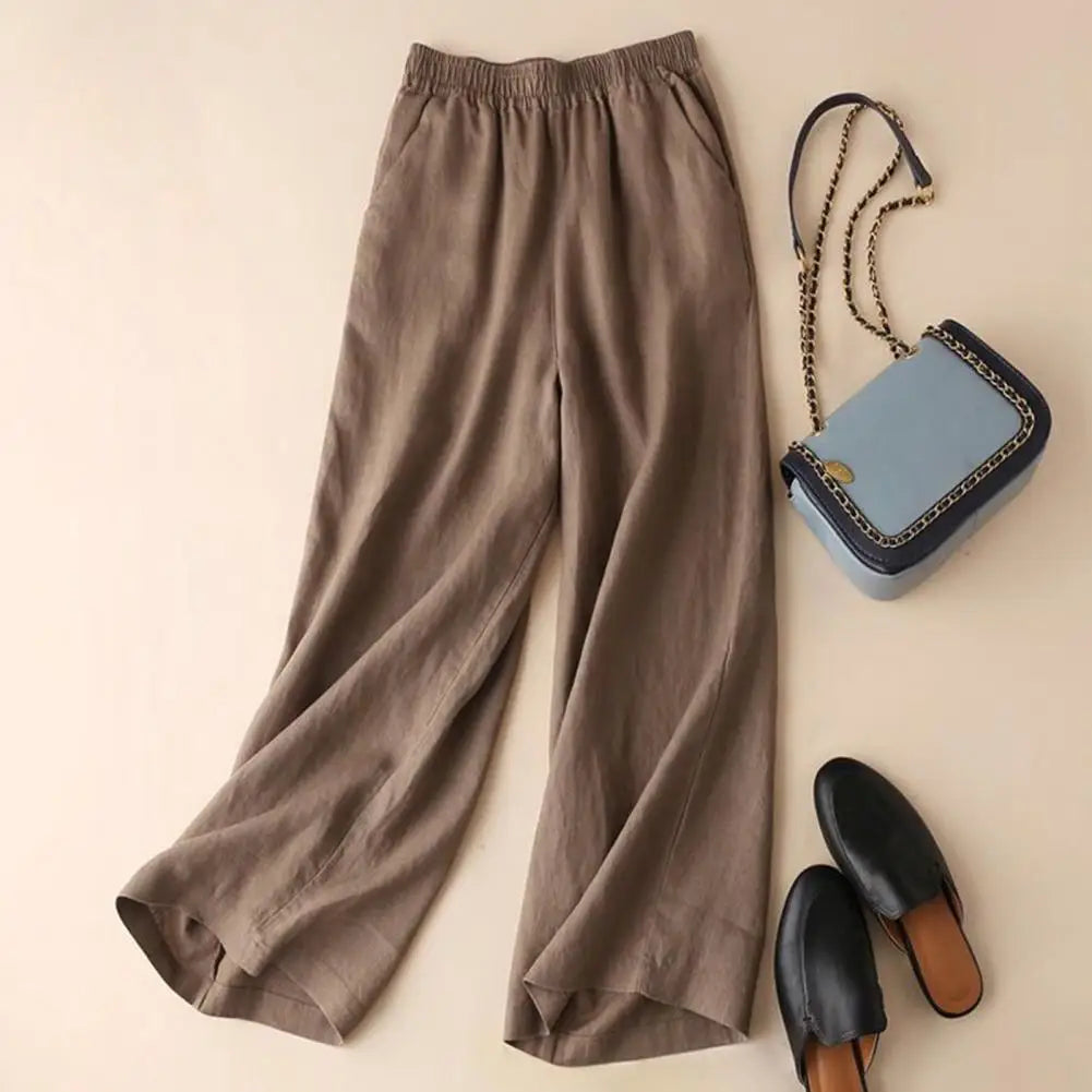 Levoire | Pantalon En Lin Large En Coton