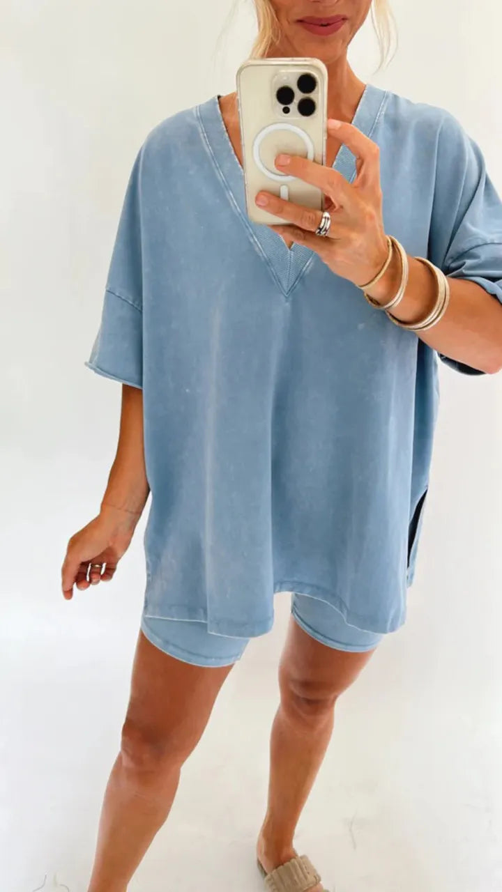 Levoire | Ensemble D'été Pour Femme Bleu