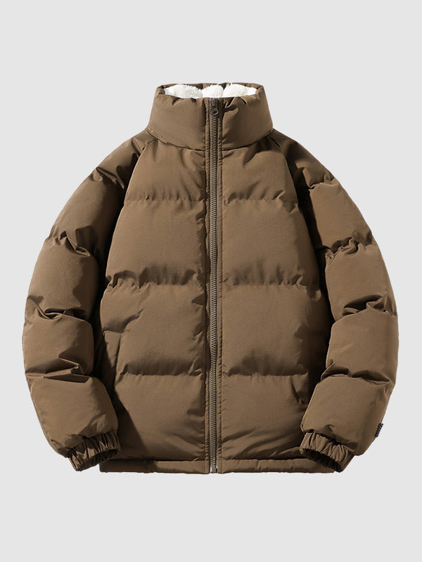Levoire | Veste Tampon Imperméable Marron