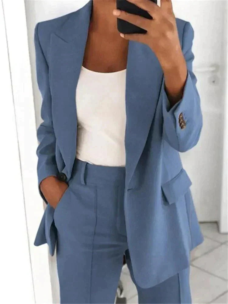 Levoire | Ensemble D'Affaires Élégant Bleu clair