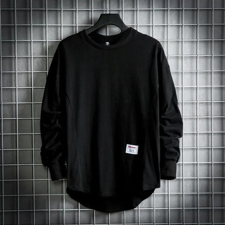 Levoire | Heritage-Jersey Avec Ourlet Arrondi Noir