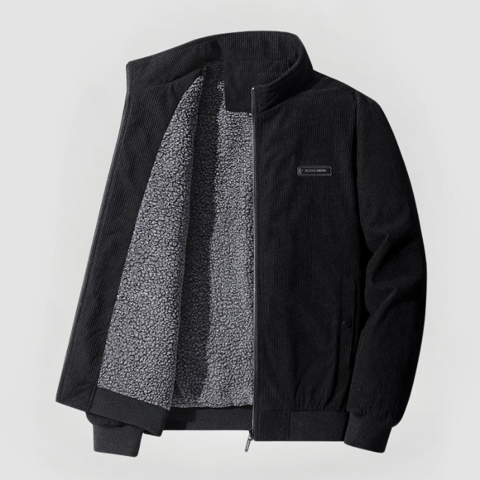 Levoire | Manteau Élégant Et Polyvalent Noir