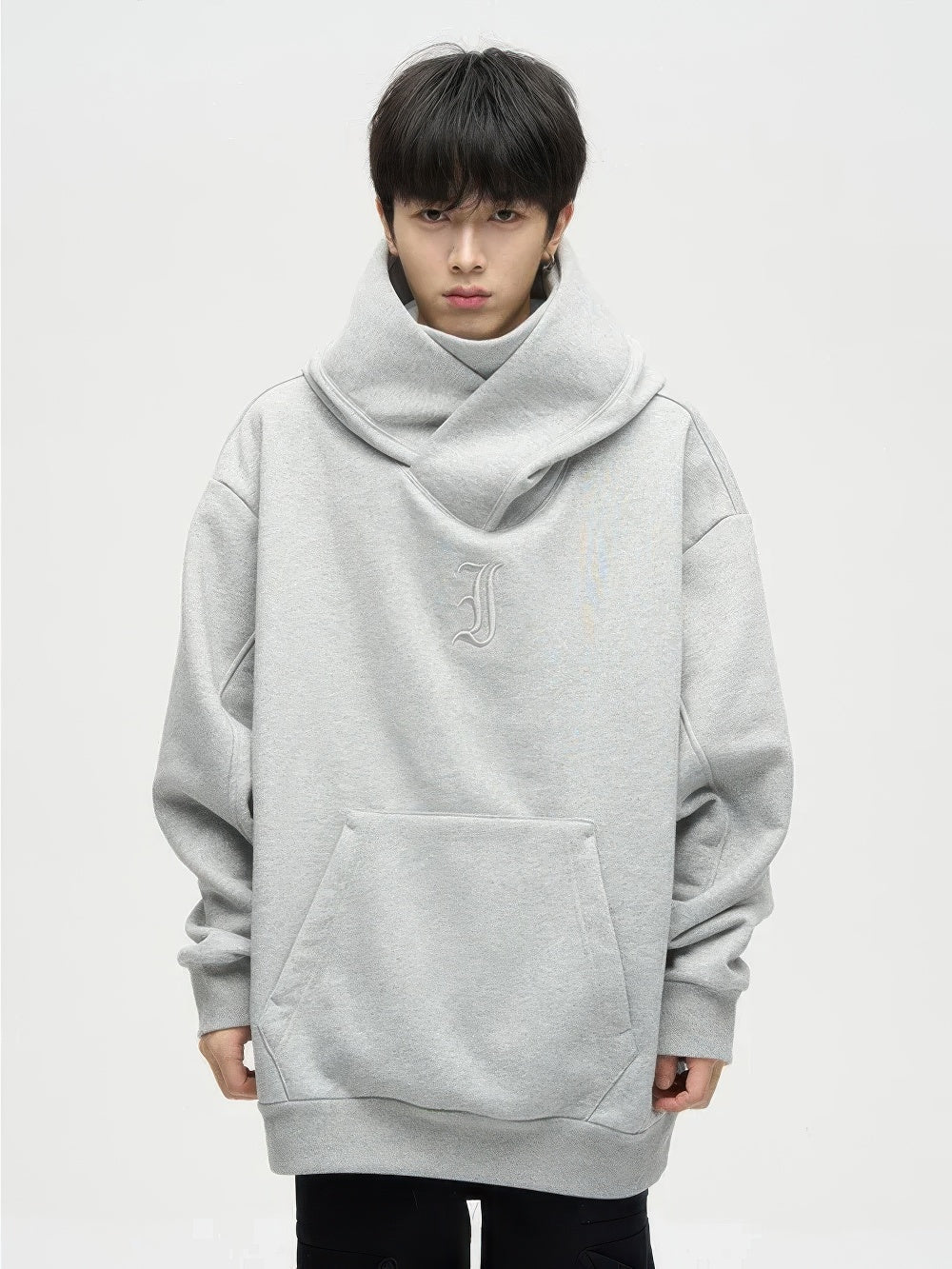 Levoire | Sweat À Capuche Ninja Collegepaida Confortable Et Tendance Gris