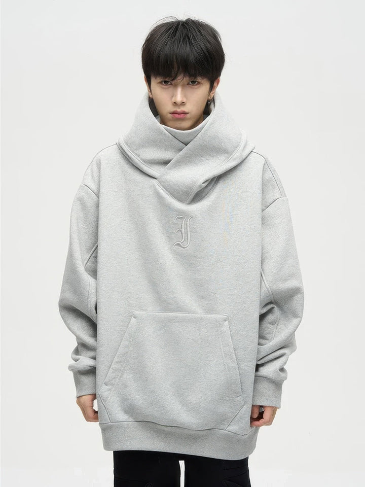 Levoire | Sweat À Capuche Ninja Collegepaida Confortable Et Tendance Gris