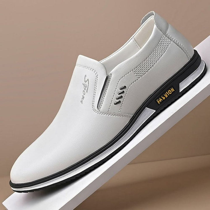 Levoire | Mocassin en cuir premium Blanc