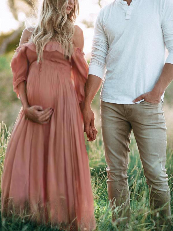 Levoire | Robe Maxi Off Shoulder Anne Grossesse