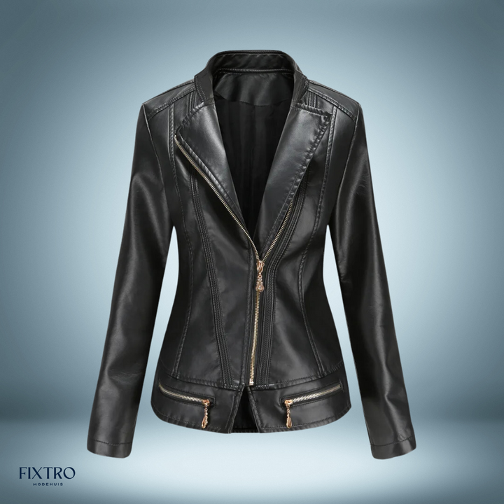 Levoire | Veste En Cuir Noir