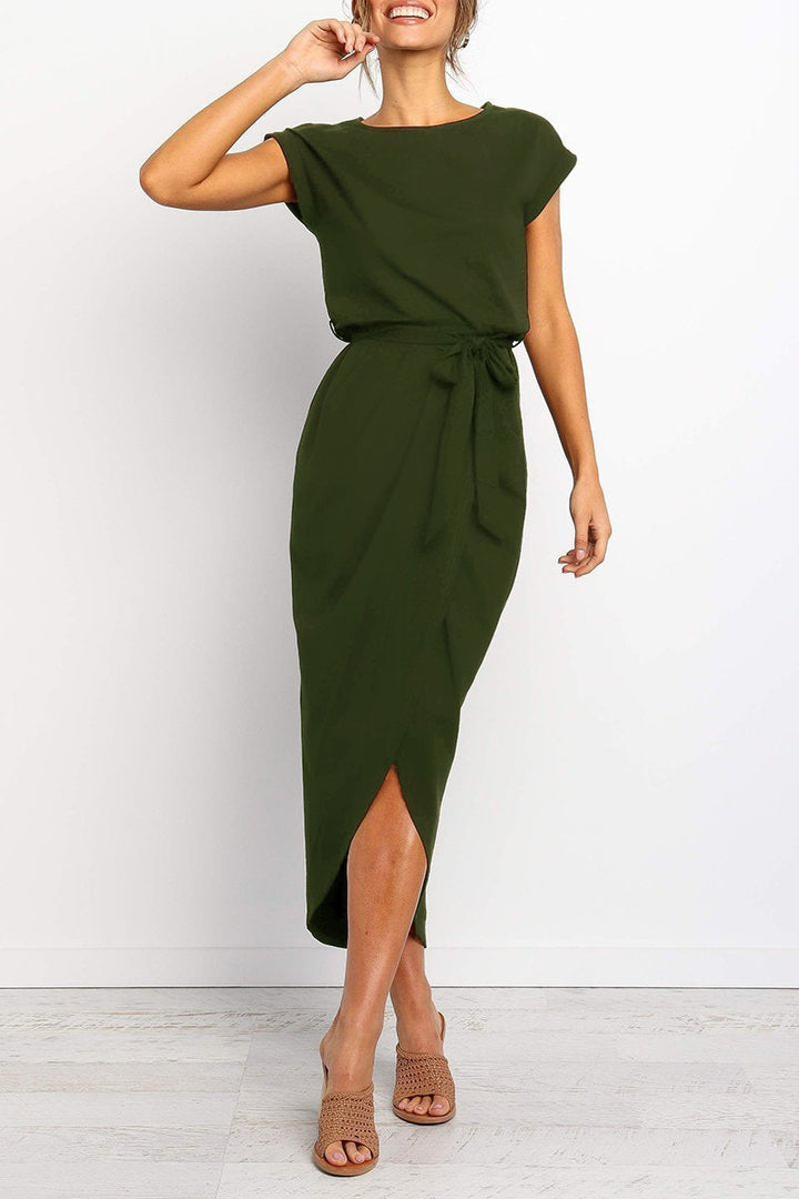 Levoire | Robe élégante et stylée Vert