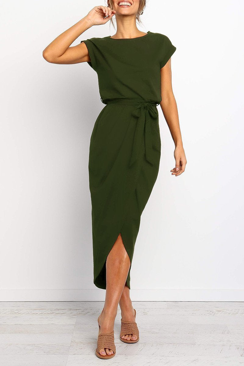 Levoire | Robe midi Rento Vert