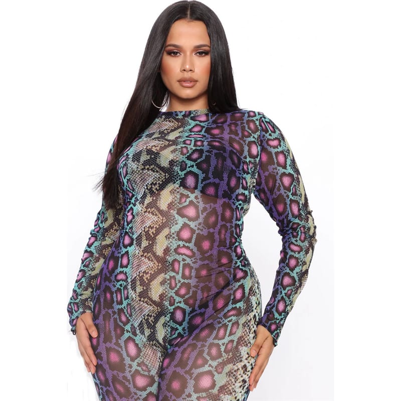 Levoire | Chemise à manches longues motif serpent