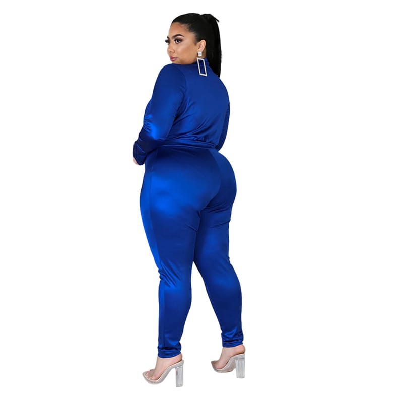 Levoire | Deux pièces V-cou et pantalons unis