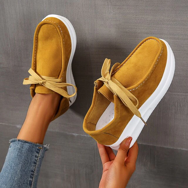 Levoire | Chaussure Élégante Pour Femme Avec Semelle Confortable Jaune