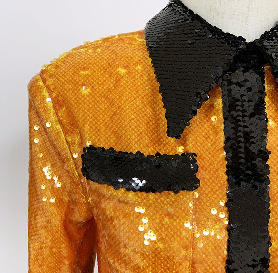 Levoire | Paillettes Enfoncées Cols Sans Manches Robes Mini