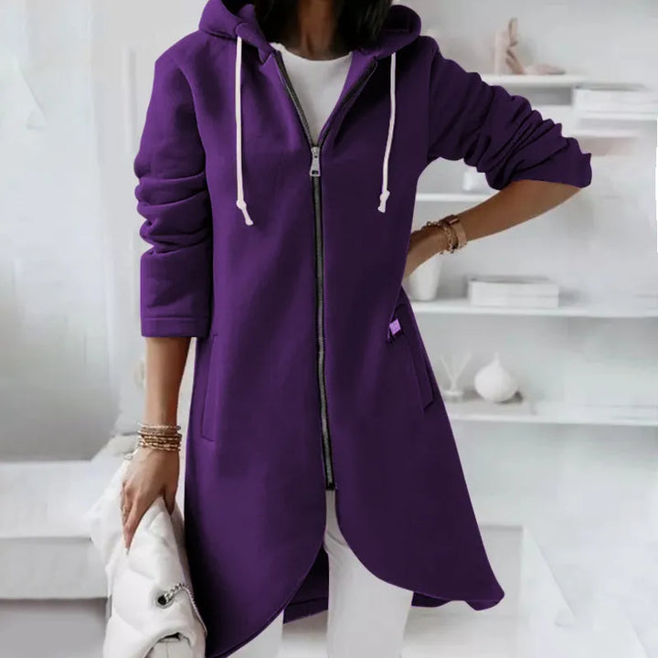Levoire | Sweat à capuche Doublure chaude Manches longues VIOLETTI