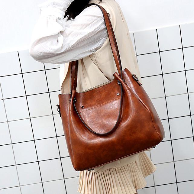 Levoire | Ensemble de sac à main de cueillette de vin à 4 pièces pour femmes