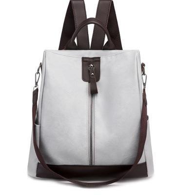 Levoire | Sac À Dos En Cuir Spacieux Et Polyvalent Avec Une Grande Capacité Blanc