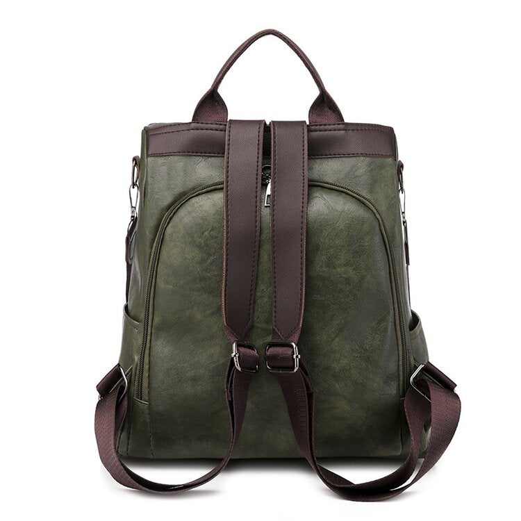 Levoire | Sac À Dos En Cuir Spacieux Et Polyvalent Avec Une Grande Capacité
