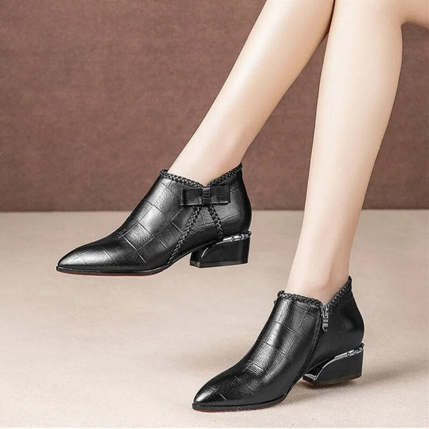 Levoire | Bottes avec fermeture éclair sur le côté Noir