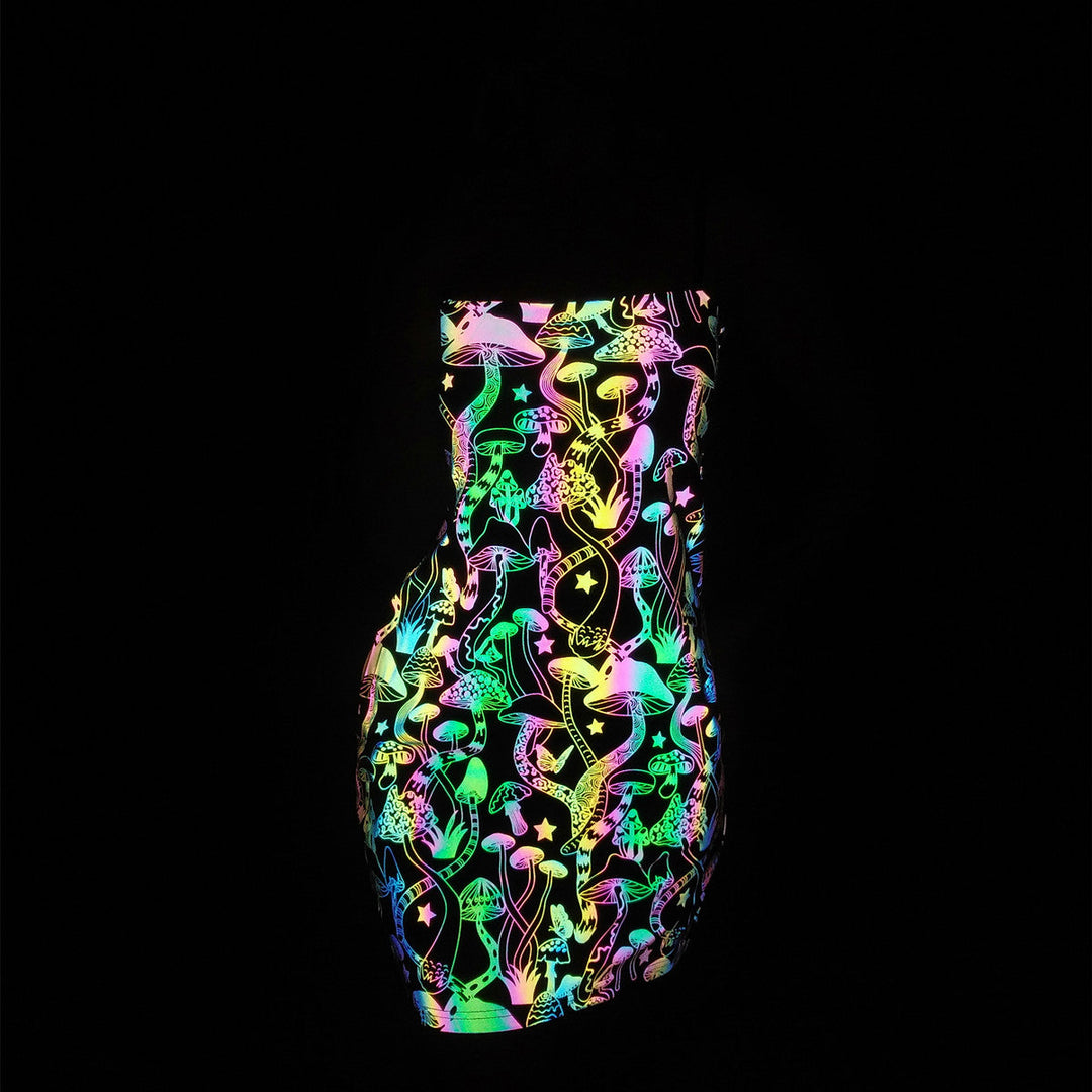 Levoire | Robe De Champignon Brillante Réfléchissante Arc-En-Ciel Pilz Essai