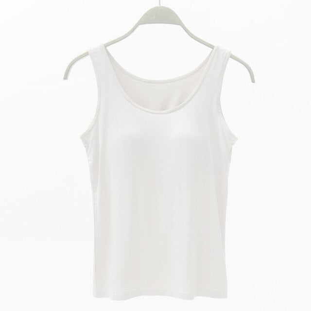 Levoire | Chemise Pour Femmes Avec Soutien-Gorge Blanc