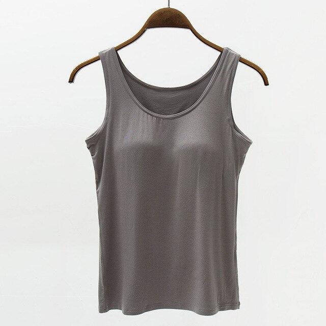 Levoire | Chemise Pour Femmes Avec Soutien-Gorge Gris profond