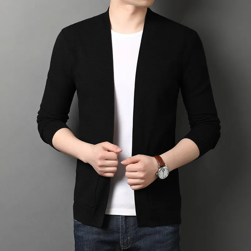 Levoire | Gilet Homme En Look Merino Chaud Noir