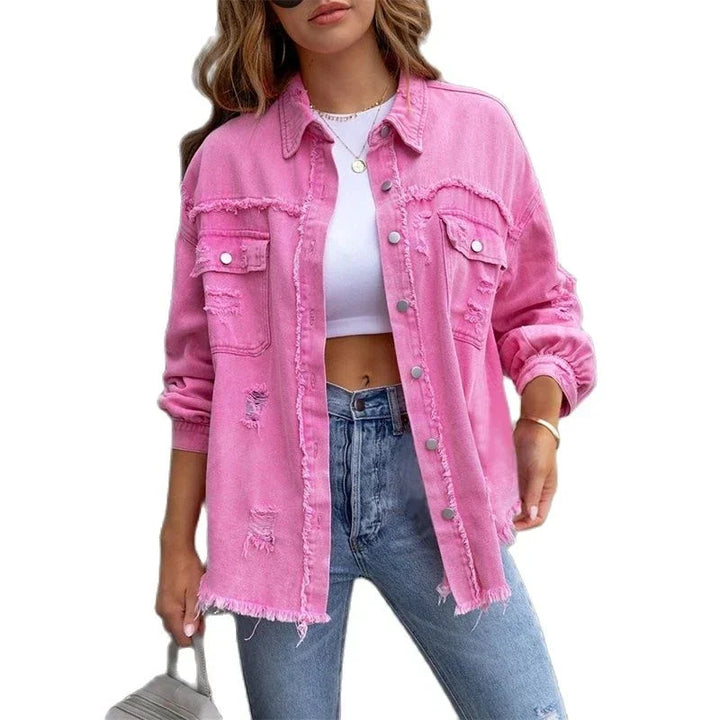 Levoire | Élégante Veste En Jean Décontractée