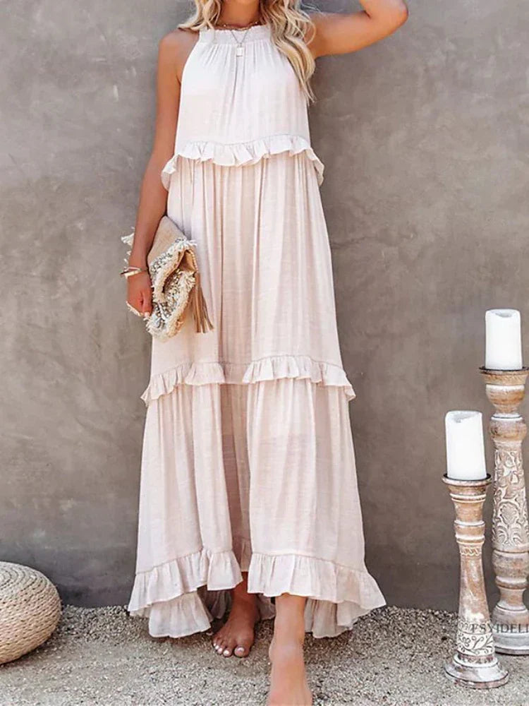 Levoire | Robe Femme À La Mode Beige