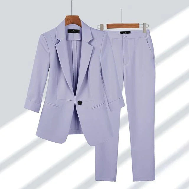 Levoire | Ensemble De Blazer Et Pantalon Viola