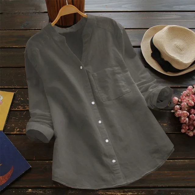 Levoire | Blouses Décontractées Pour Femmes Gris