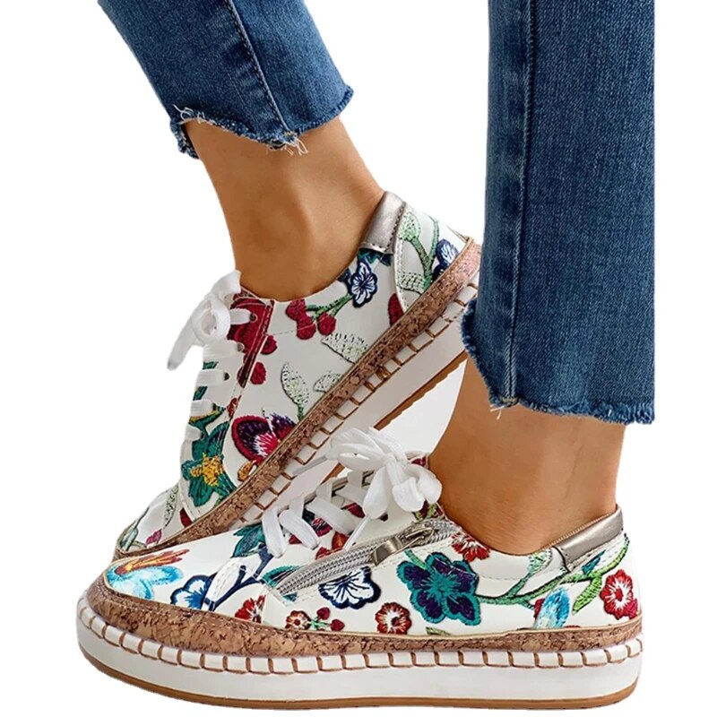 Levoire | Fleurs Chaussures Pour Femmes