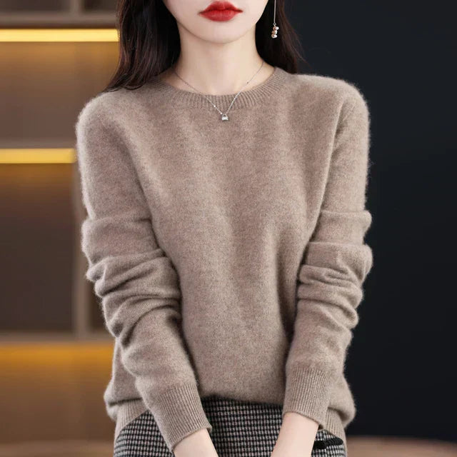 Levoire | Pull Décontracté Pour Femmes Chameau