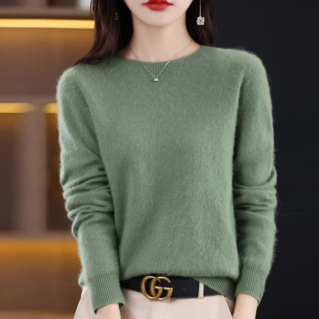 Levoire | Pull Décontracté Pour Femmes Vert