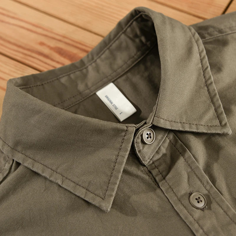Levoire | Chemise Cargo Decontracte Hommes