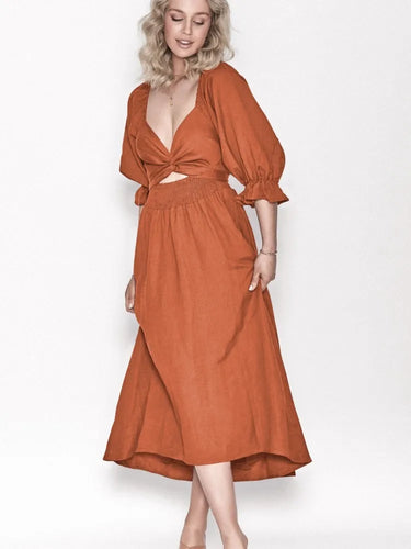 Levoire | Robe Élégante en Satin Fluide