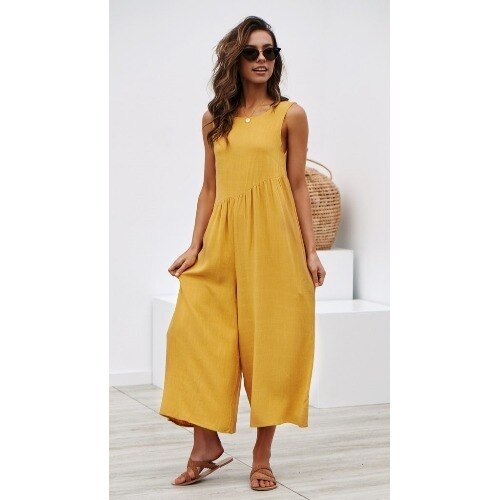 Levoire | Robe Ruslenøj Élégante Jaune