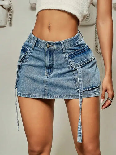 Levoire | Jupe en denim mini